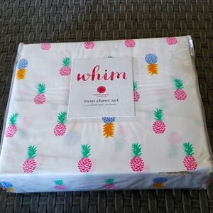WHIM twin sheets set